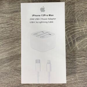 iPhone 13 Pro Max Type C to Lightning adapter and cable