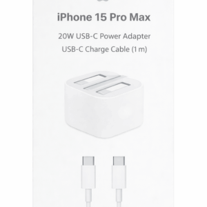 iPhone 15 Pro Max Type C to C adapter and cable