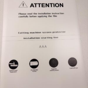 iPad hydrogel screen protector