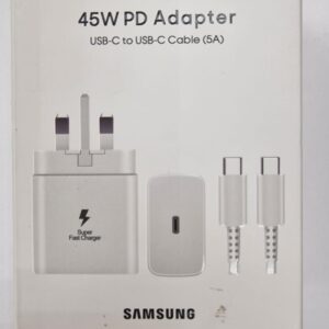 Samsung 45W PD Adapter USB-C to USB-C Cable