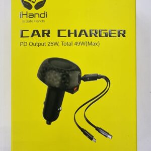 iHandi Fast Car Charger 49W