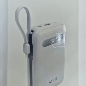 Fast Charging Power Bank With Built in Cable