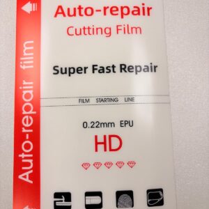 Hydrogel screen protector - 0.22 mm