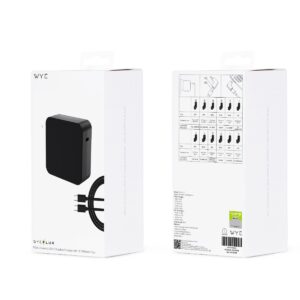 WYE 90W Universal USB-C Laptop Charger with 12 Different Tips
